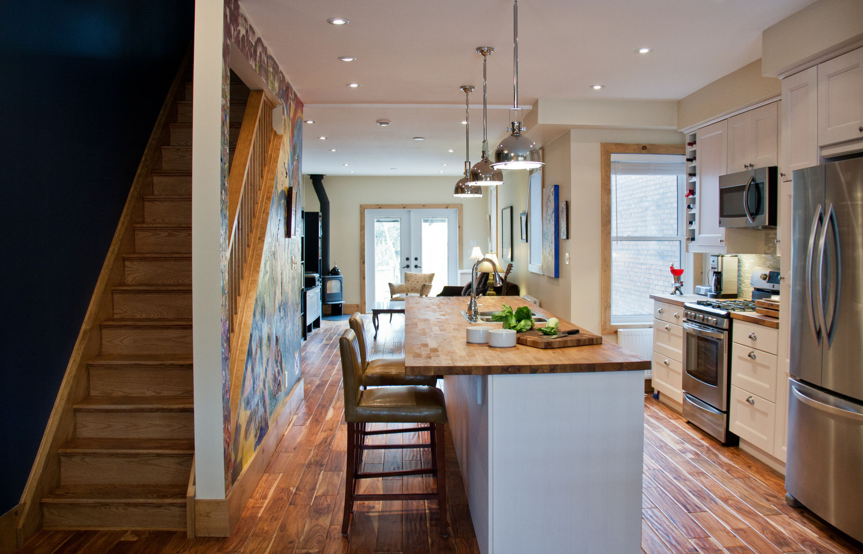 Brock Street Renovation, Solares Architecture Solares Architecture Kitchen