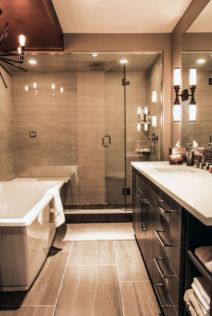 Basement bathroom Unit 7 Architecture Industrial style bathroom