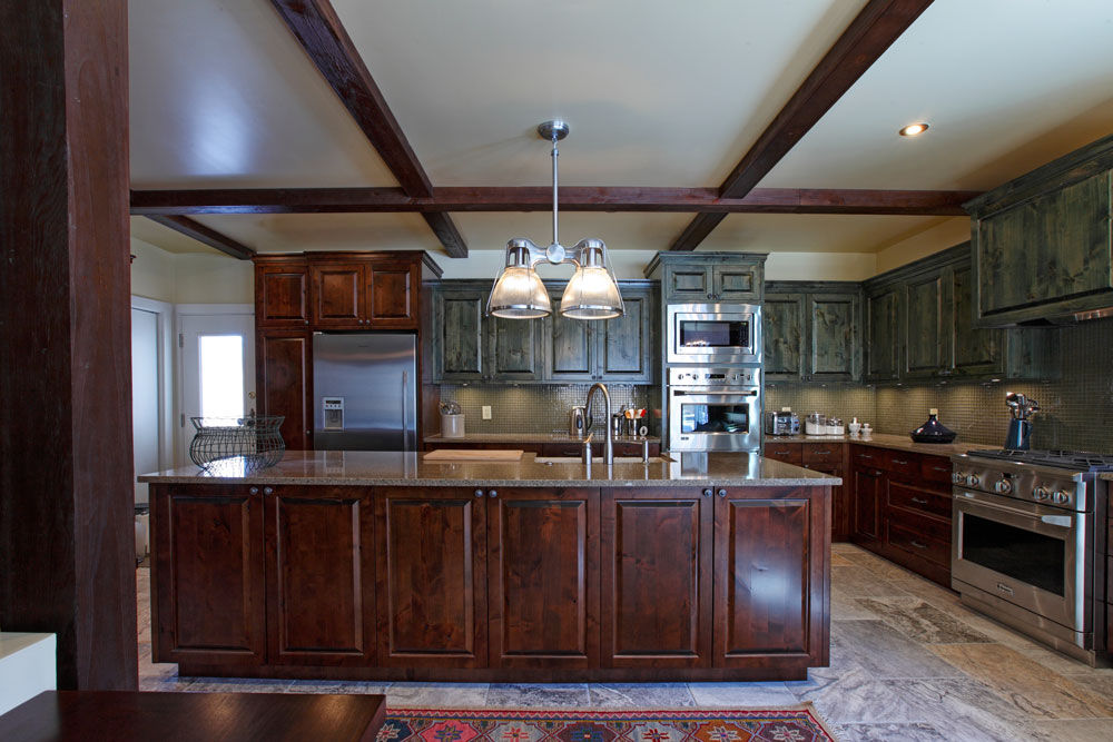 Winnipeg Summer home, Unit 7 Architecture Unit 7 Architecture Kitchen Brown,Countertop,Cabinetry,Furniture,Building,Kitchen,Wood,Drawer,Houseplant,Lighting