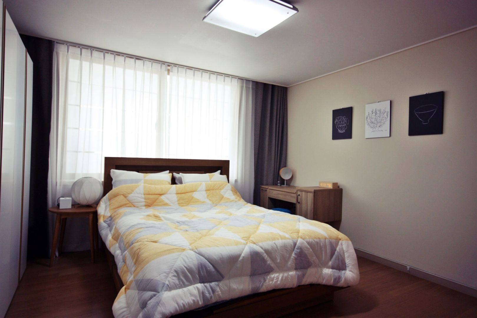 [홈라떼] 성남 신혼집 전셋집 홈스타일링*, homelatte homelatte Scandinavian style bedroom