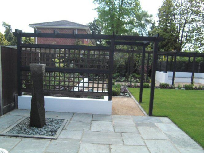 Contemporary Garden Silchester Berkshire Linsey Evans Garden Design Jardines de estilo moderno Arenisca garden design,Berkshire,garden ideas,landscape design,contemporary garden