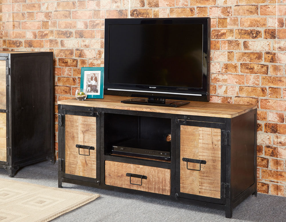 Cosmo Industrial TV Unit Industasia Living room TV stands & cabinets