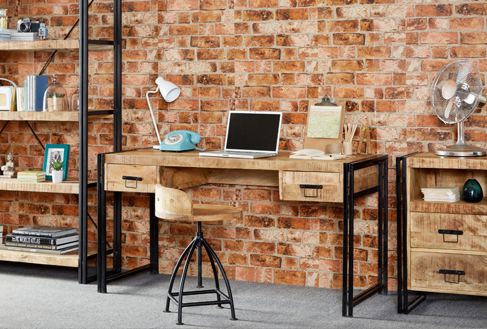 Cosmo Industrial Desk Industasia Ruang Komersial Office spaces & stores