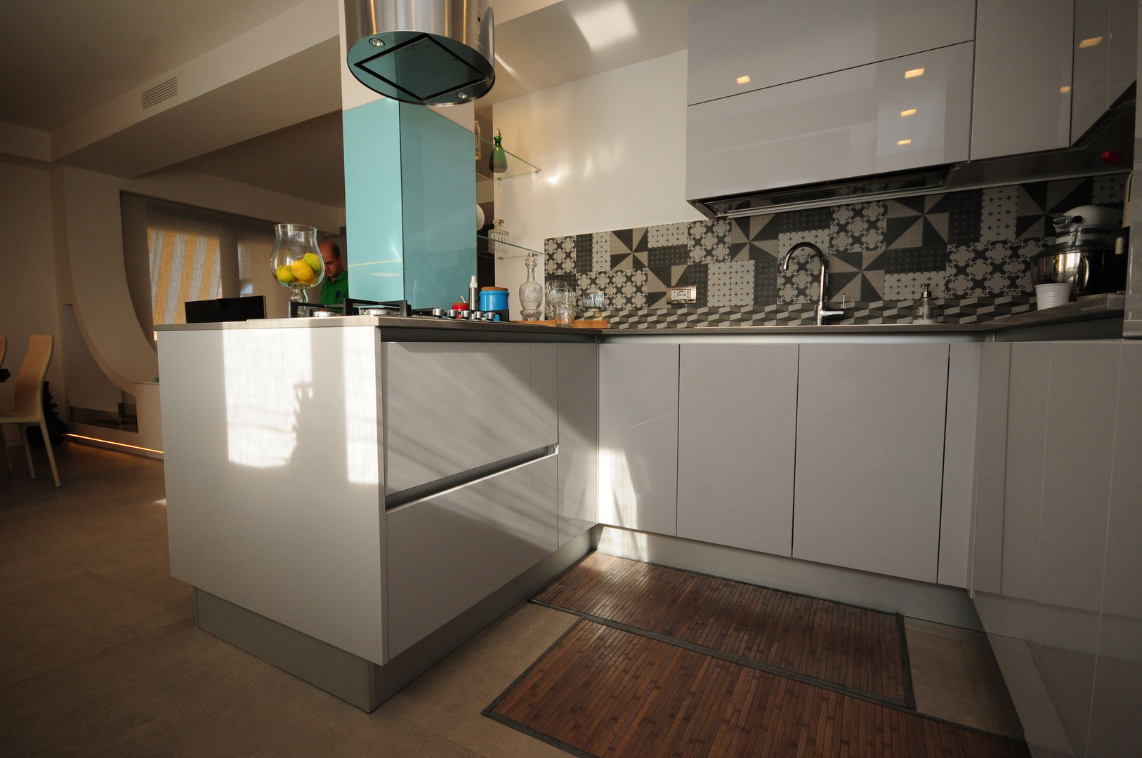 Cucina Kitchen Fabiola Ferrarello Dapur Modern Beton