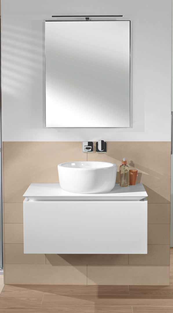 Pequeños Baños, Villeroy & Boch Villeroy & Boch Baños de estilo moderno