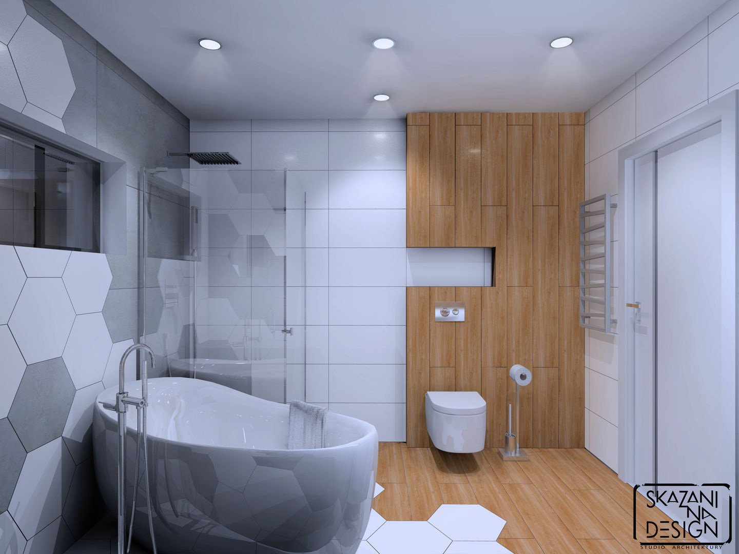 homify Kamar Mandi Modern