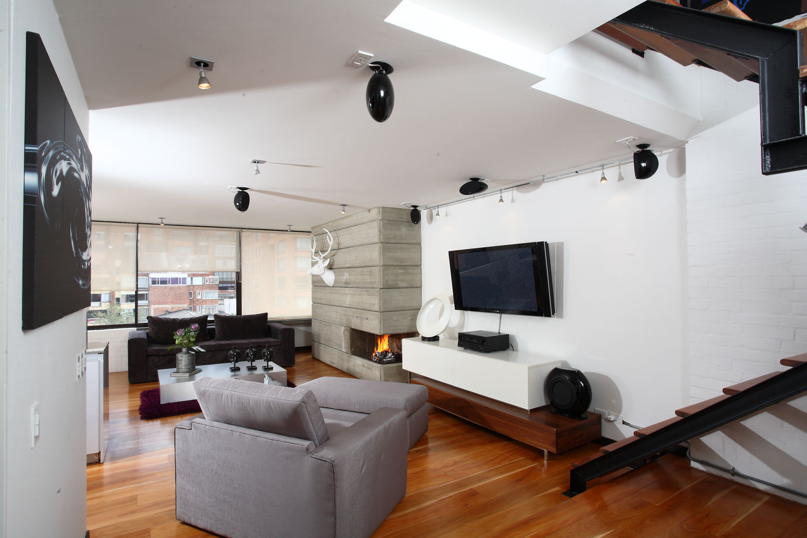 homify Salas multimedia de estilo moderno