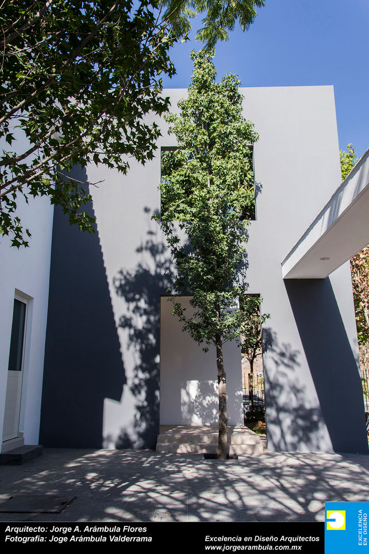CASA ESPACIO DIONISIACO, Excelencia en Diseño Excelencia en Diseño Modern garage/shed Bricks