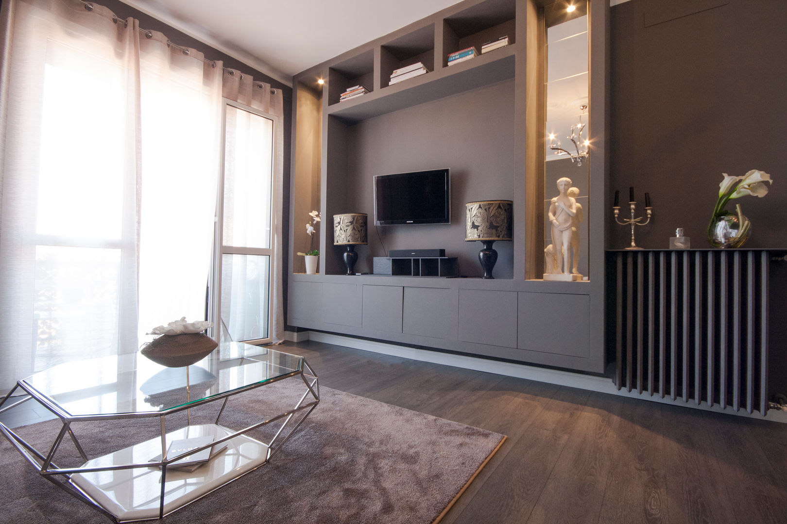 Ristrutturazione appartamento Milano, DemianStagingDesign DemianStagingDesign Living room