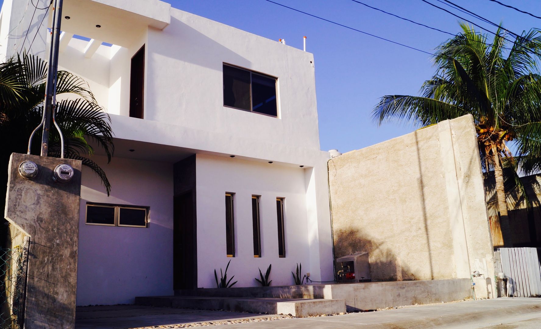 Casa Flamingos Grupo HCH Casas modernas Concreto Construccion de Casa,Construccion Cozumel,Casas de Lujo,Arquitectura Cozumel