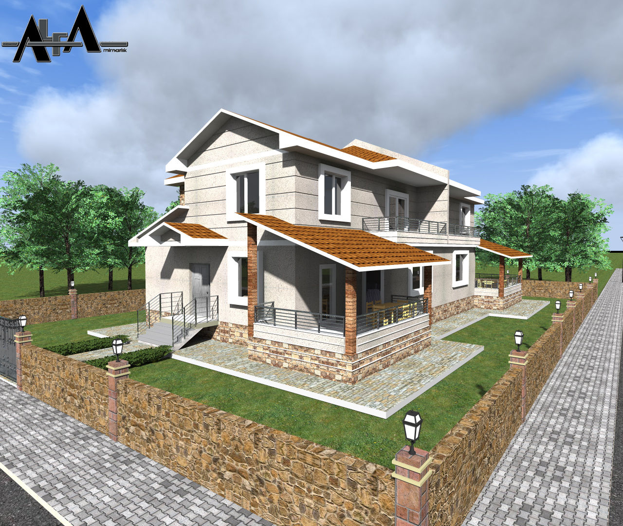 Can YAPI, alfa mimarlık alfa mimarlık Modern home