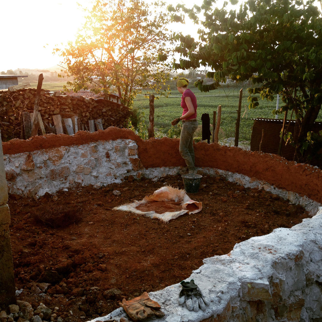 Amatenango del Valle / Programa VACA, Juan Carlos Loyo Arquitectura Juan Carlos Loyo Arquitectura 러스틱스타일 주택