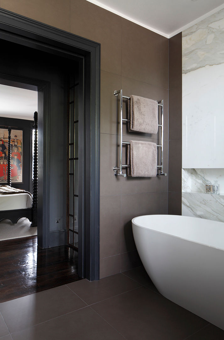 Bathroom MN Design Modern Banyo Mermer interior designer,interior design,london,bathroom,classic,contemporary