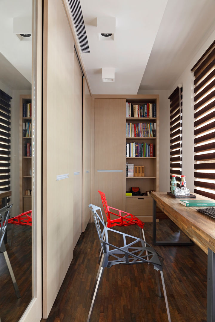 興富發建設-國家盛宴公寓大樓案, 光島室內設計 光島室內設計 Bureau minimaliste