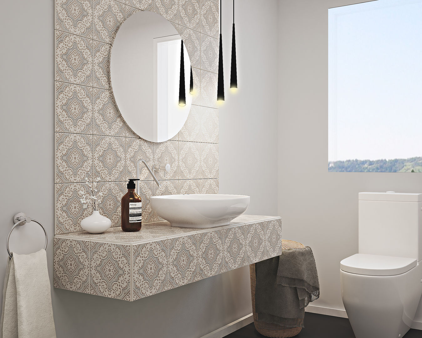 Catalogo Pirrera Cement, olivia Sciuto olivia Sciuto Mediterranean style bathroom