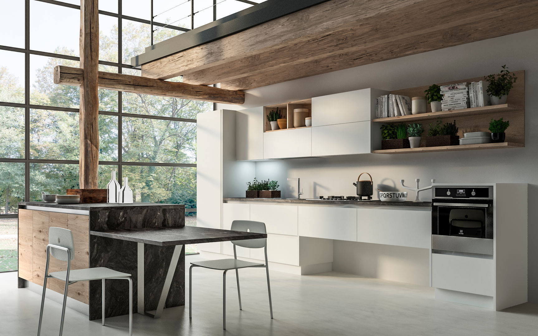 Essenza, Atra Cucine Atra Cucine Cozinhas ecléticas