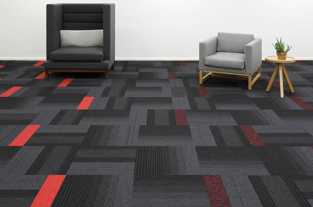 Amazing Design with Carpet Tiles Industasia Pisos Alfombras y tapetes