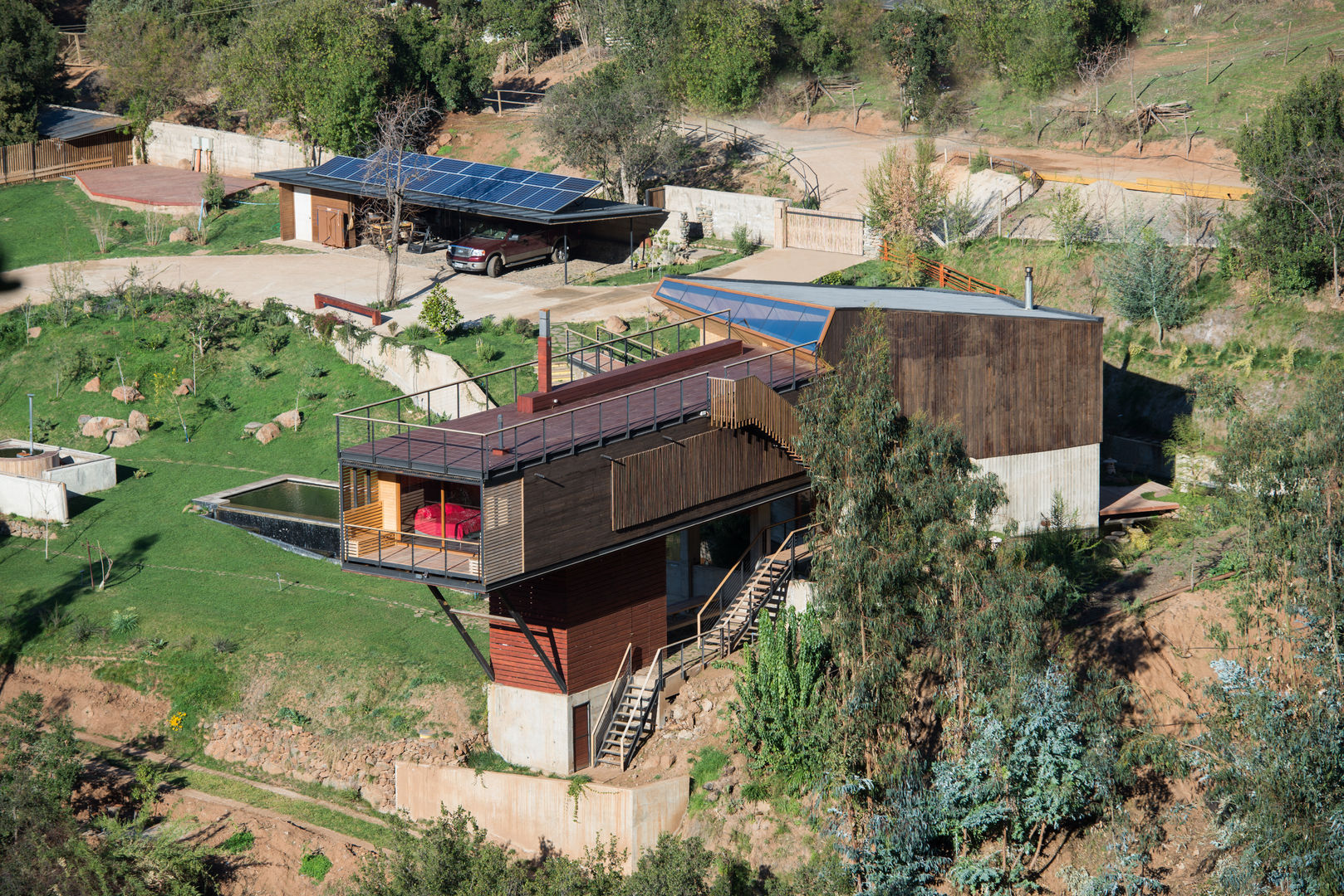 Casa El Maqui, GITC GITC Casas estilo moderno: ideas, arquitectura e imágenes