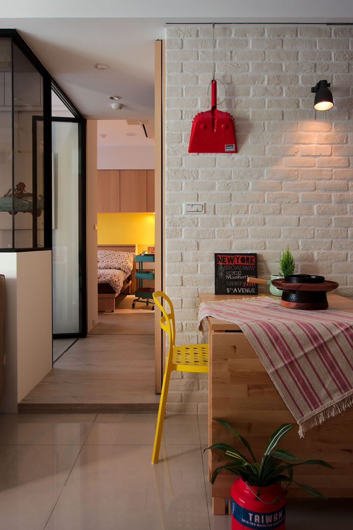 餐廳 一葉藍朵設計家飾所 A Lentil Design Scandinavian style dining room