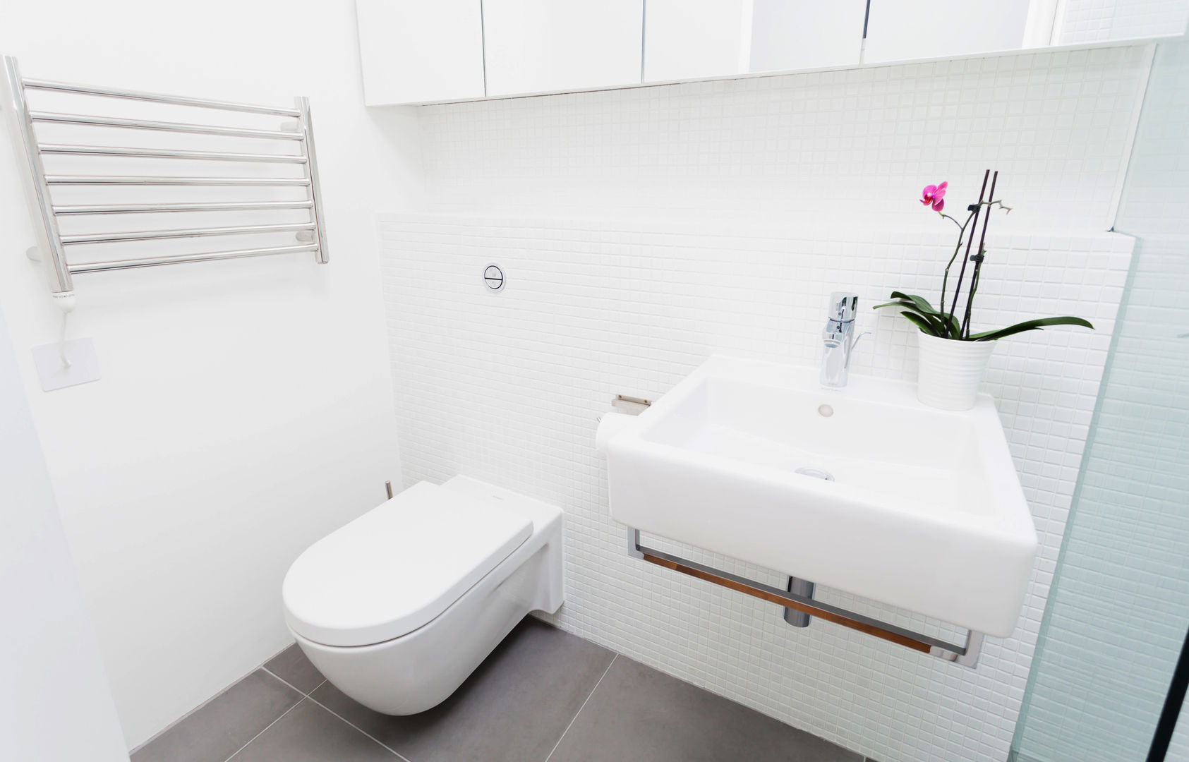 Extension & House Renovation SW18 - London, Diamond Constructions Ltd Diamond Constructions Ltd Modern Banyo