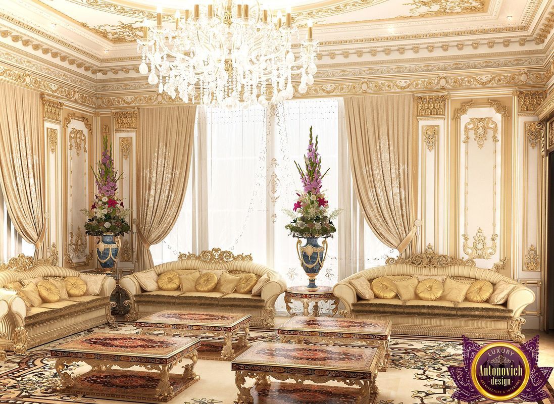 ​Best ideas living room of Katrina Antonovich, Luxury Antonovich Design Luxury Antonovich Design Salas de estilo clásico