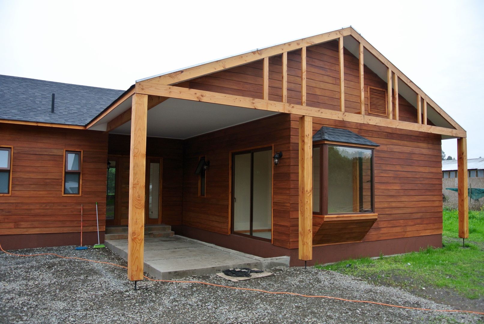 Casa en Talagante, AtelierStudio AtelierStudio Casas de estilo rural Madera Acabado en madera