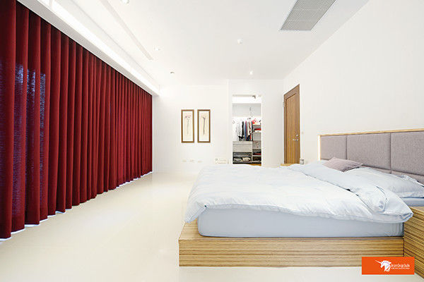 璞玉－Salim's House, Unicorn Design Unicorn Design Dormitorios de estilo ecléctico