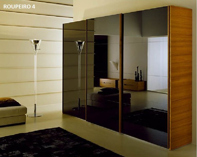 armarios de parede e de quarto, Miguel Andrade Miguel Andrade Modern style bedroom MDF Wardrobes & closets