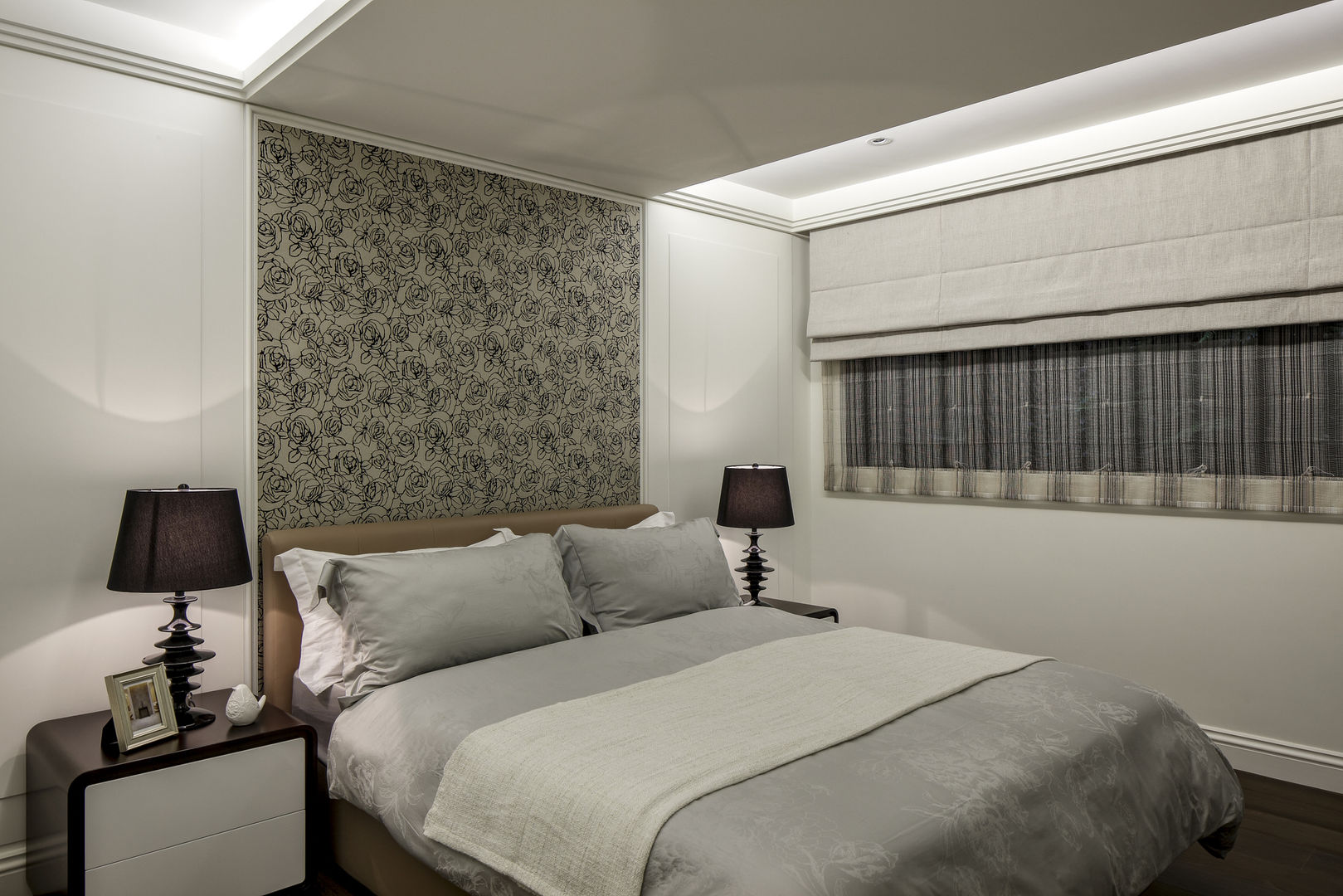 三代同堂度假別墅 大荷室內裝修設計工程有限公司 Modern style bedroom