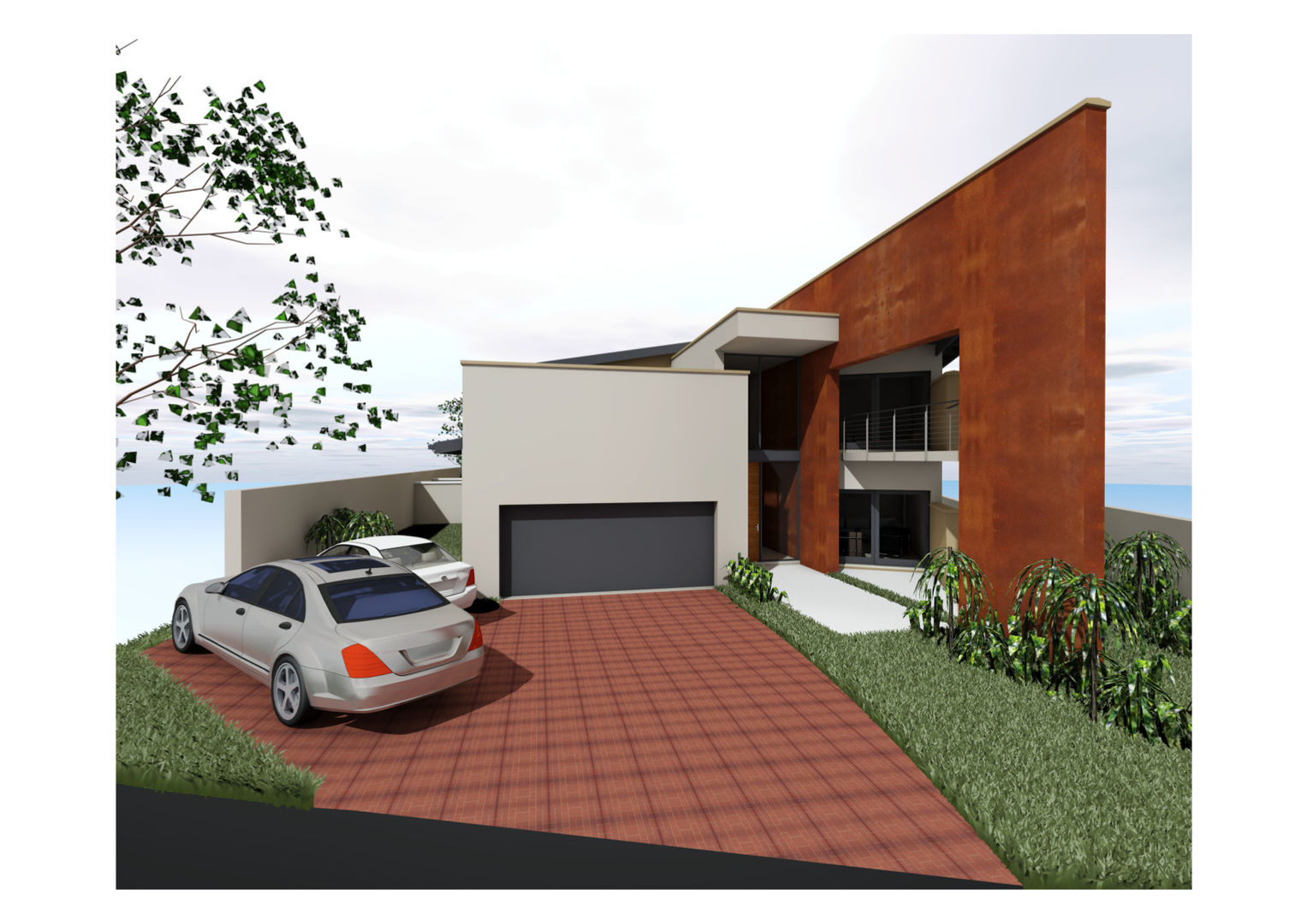 Flying Canopy House, Nzuza Architects Nzuza Architects Gimnasios domésticos de estilo moderno