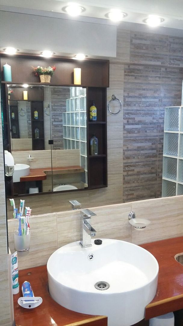 AVANCE PROYECTO BAÑO RUSTICO GLAM COOLDESIGN SPA