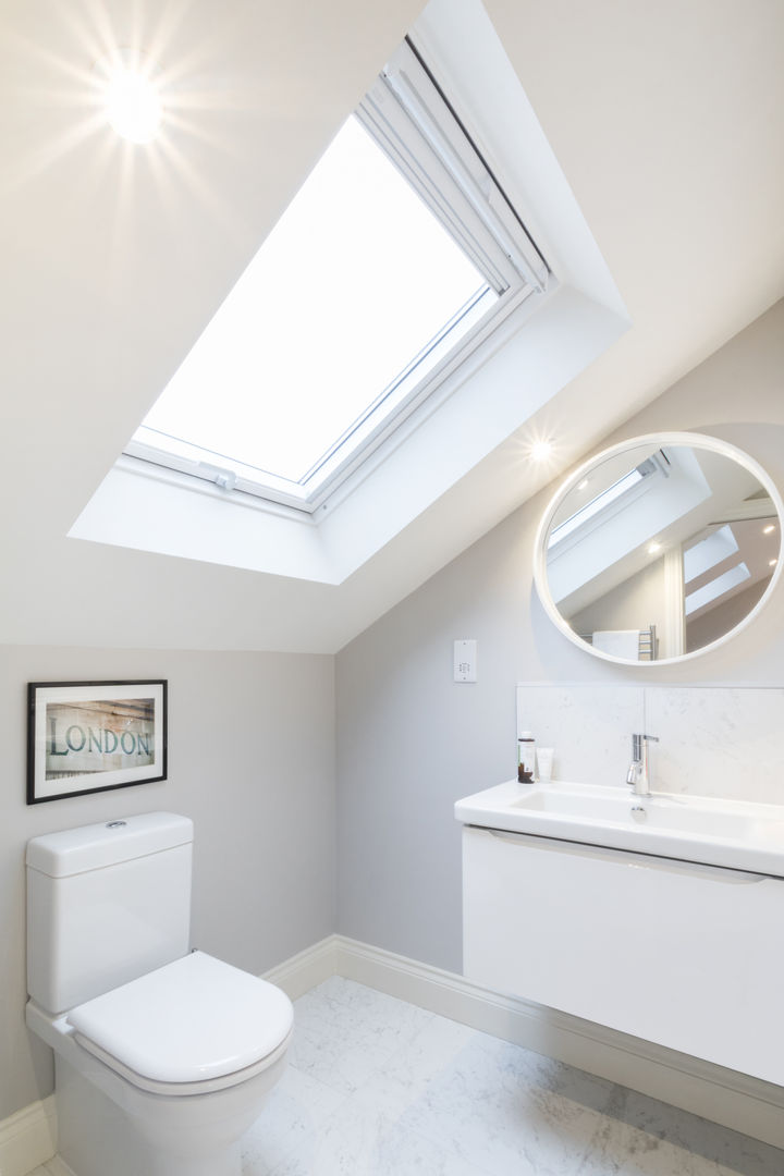 Major renovation, extension and loft. Fulham W6, TOTUS TOTUS Modern Banyo