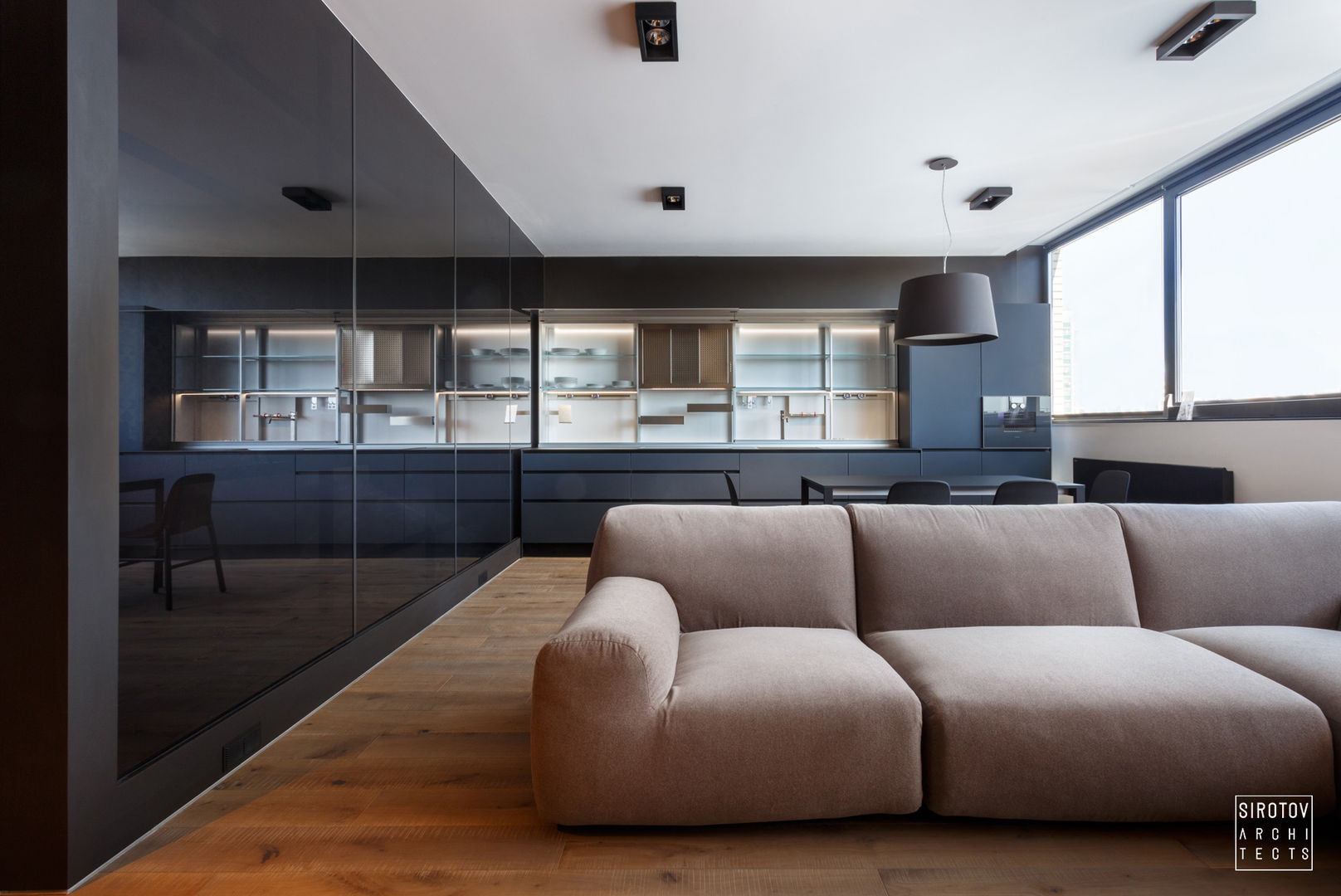 ДИЗАЙН ИНТЕРЬЕРА КВАРТИРЫ DT1H, IGOR SIROTOV ARCHITECTS IGOR SIROTOV ARCHITECTS Kitchen