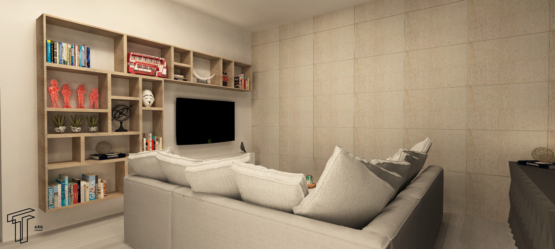 CH, TAMEN arquitectura TAMEN arquitectura Modern living room