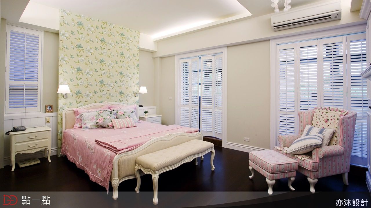 亦沐空間設計 homify Country style bedroom