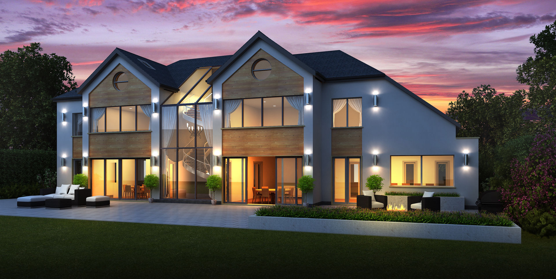 FAIRMILE LANE, Concept Eight Architects Concept Eight Architects Classic style houses