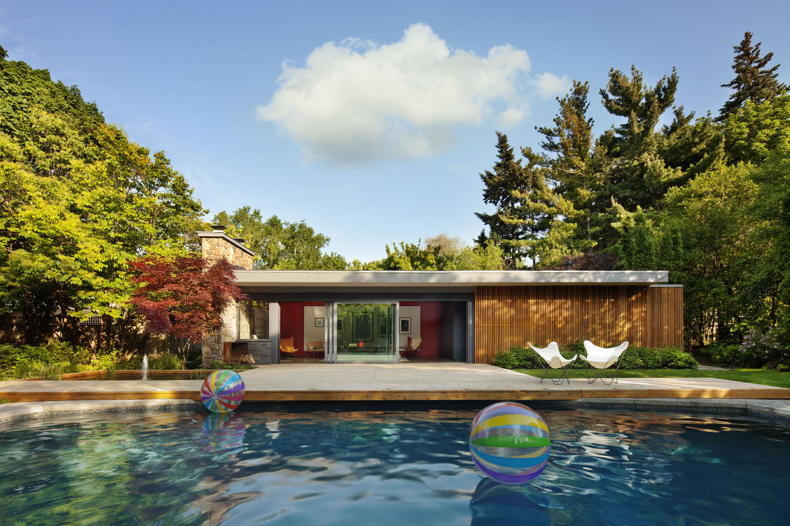 Pool House, +tongtong +tongtong Casas modernas