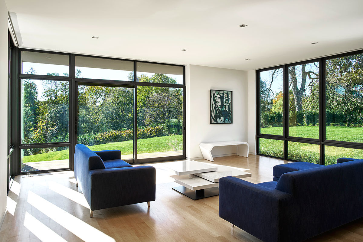 Rosedale Residence, KUBE architecture KUBE architecture Modern Living Room