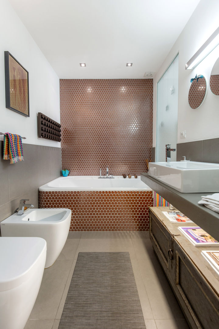 CASA F+G: HOME SWEET HOME, Architetto Francesco Franchini Architetto Francesco Franchini Modern bathroom