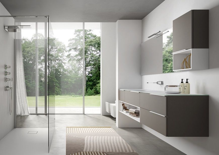 Arredo bagno moderno, Arredo Bagno Milano Arredo Bagno Milano Baños de estilo moderno Botiquines