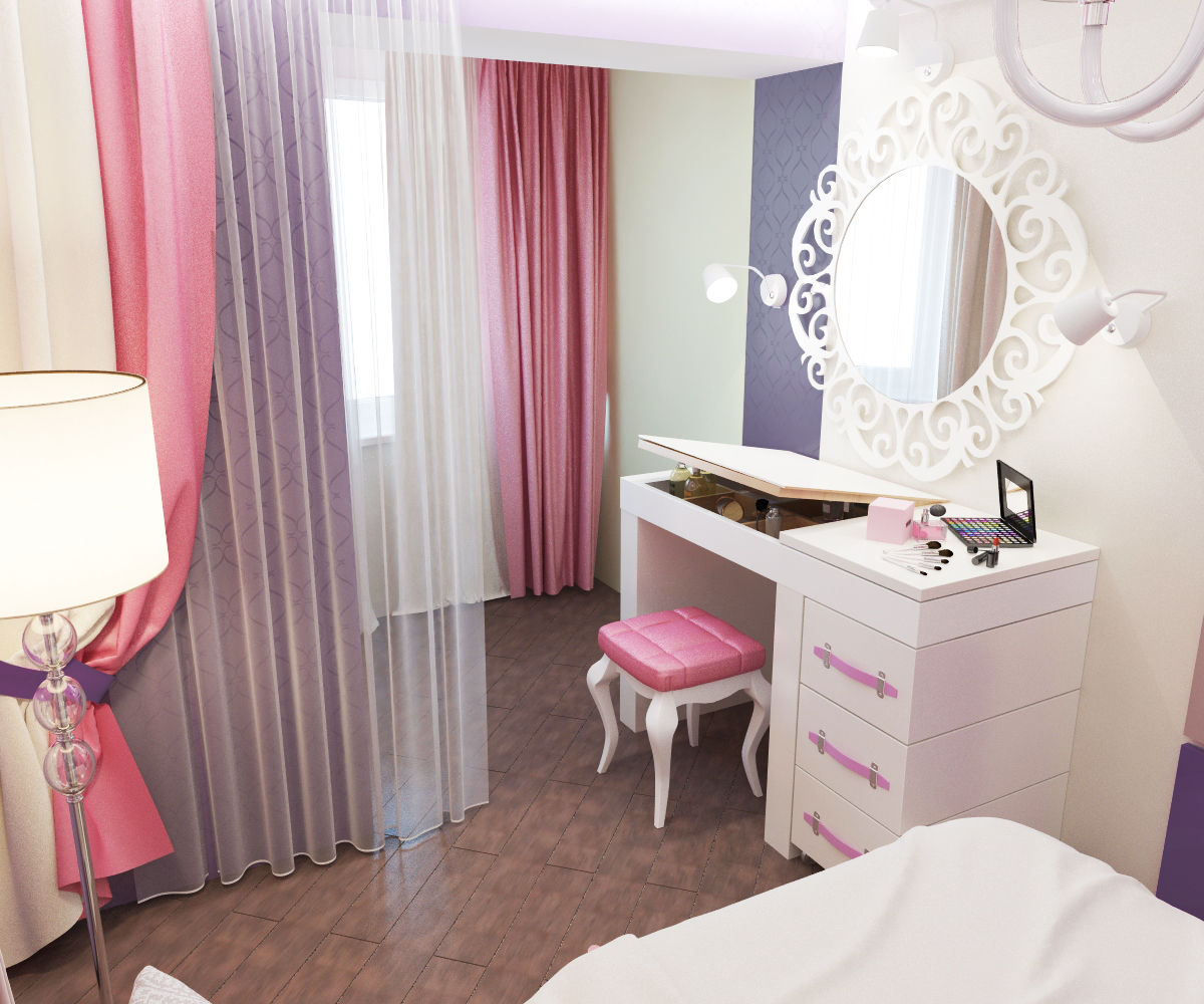 Квартира - спальная, Первое Дизайн-Бюро Первое Дизайн-Бюро Eclectic style bedroom
