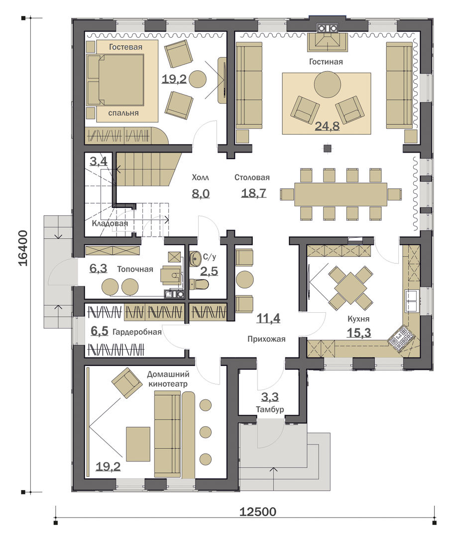 Загородный дом Амстердам | homify