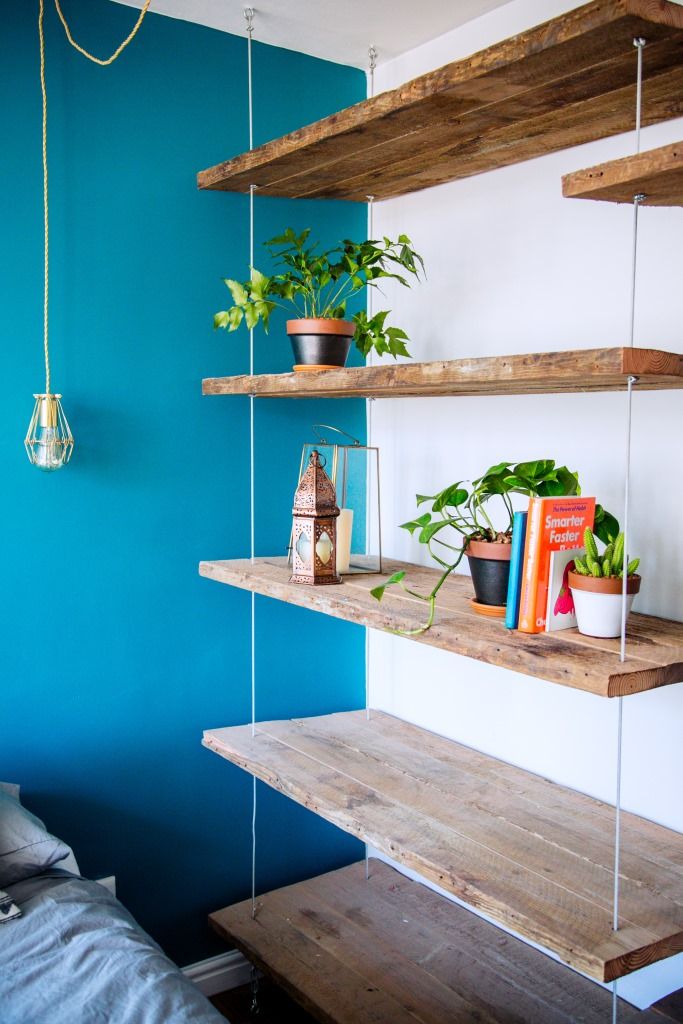 LITTLE MS DYNAMITE AND THE URBAN GEM homify Eclectic style bedroom reclaimed timber,shelving