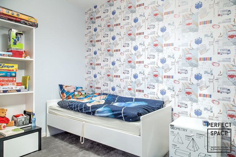 2-poziomowe mieszkanie, Perfect Space Perfect Space غرفة الاطفال