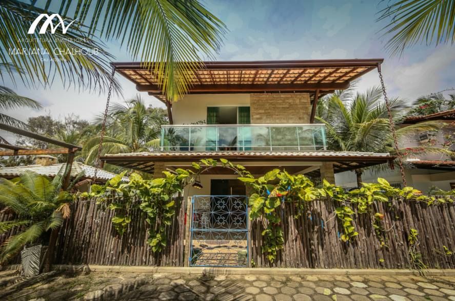 CASA DE PRAIA INDAIÁ, Mariana Chalhoub Mariana Chalhoub Nhà phong cách mộc mạc