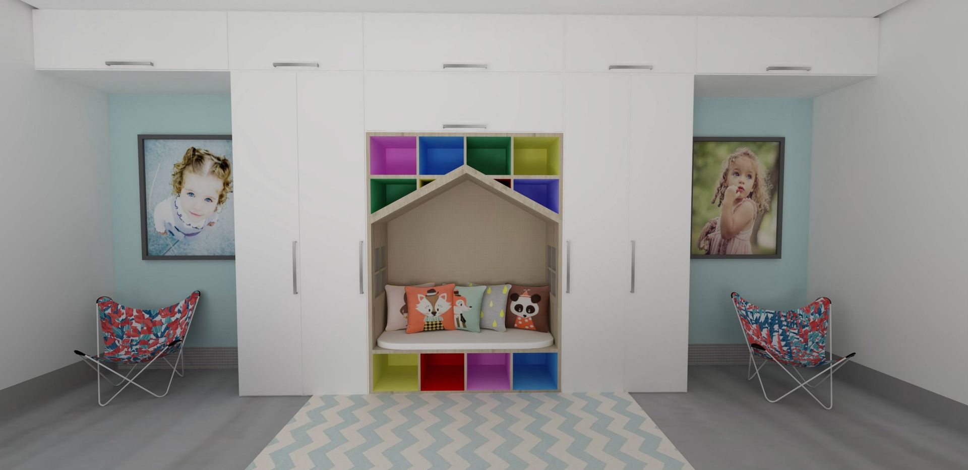 MC, TAMEN arquitectura TAMEN arquitectura Nursery/kid’s room