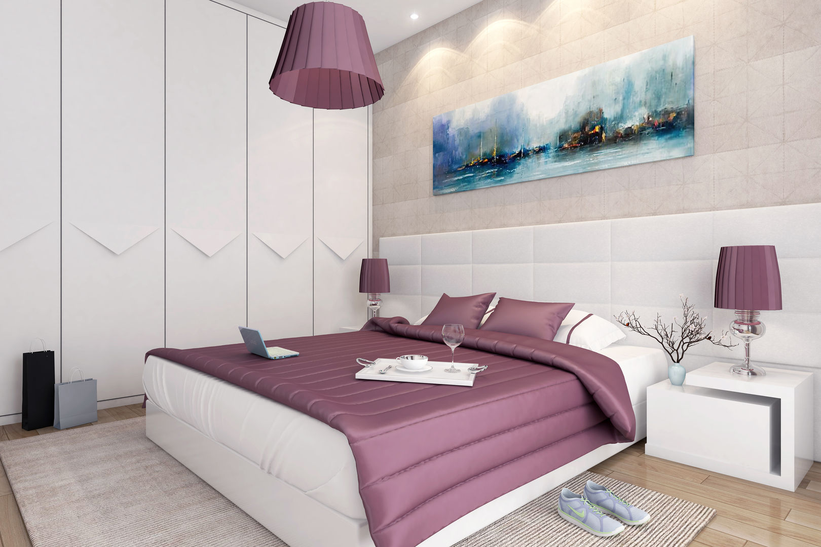 homify Modern Yatak Odası