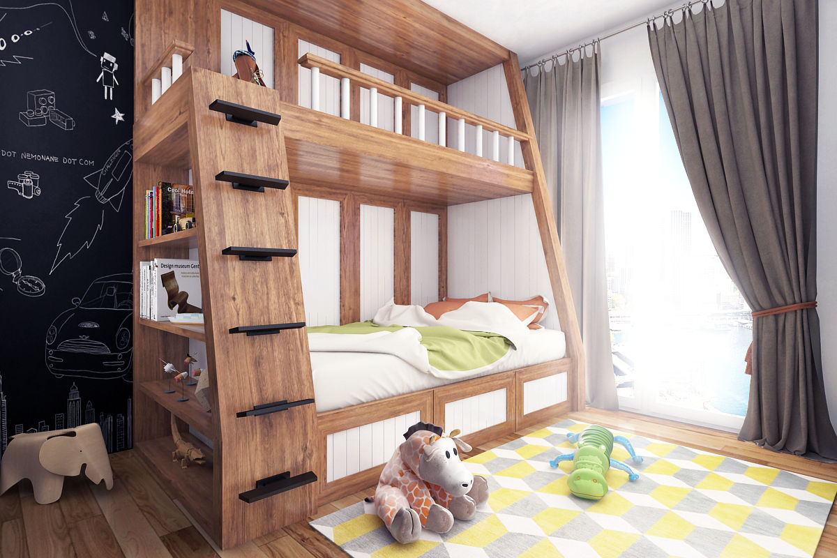 homify Dormitorios infantiles modernos: