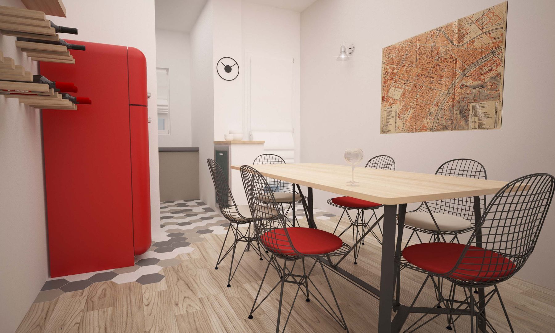 CORSO TORTONA, LAB16 LAB16 Industrial style kitchen