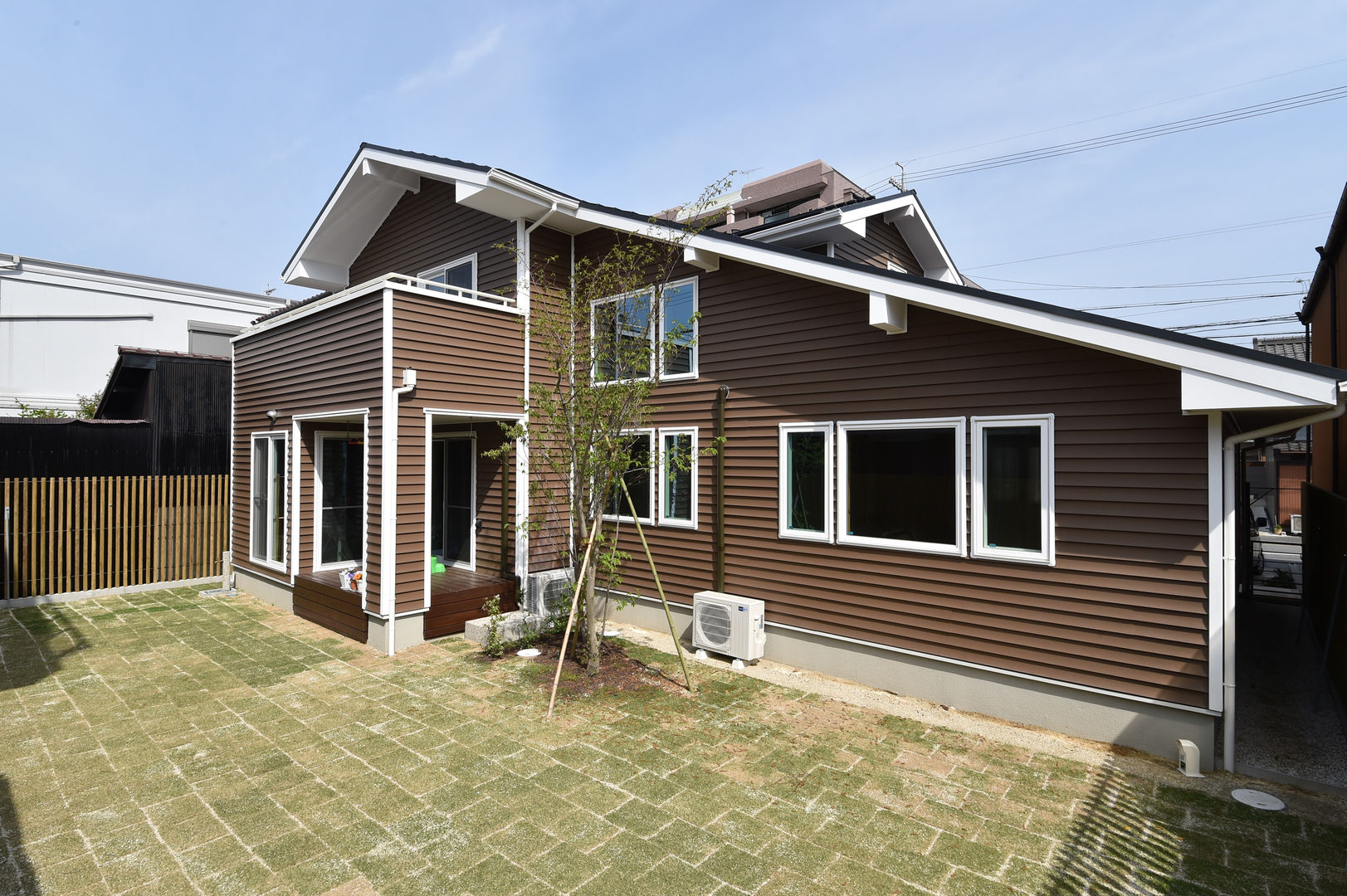 Nagoya S House, 木の家株式会社 木の家株式会社 Casas de estilo moderno Madera Acabado en madera